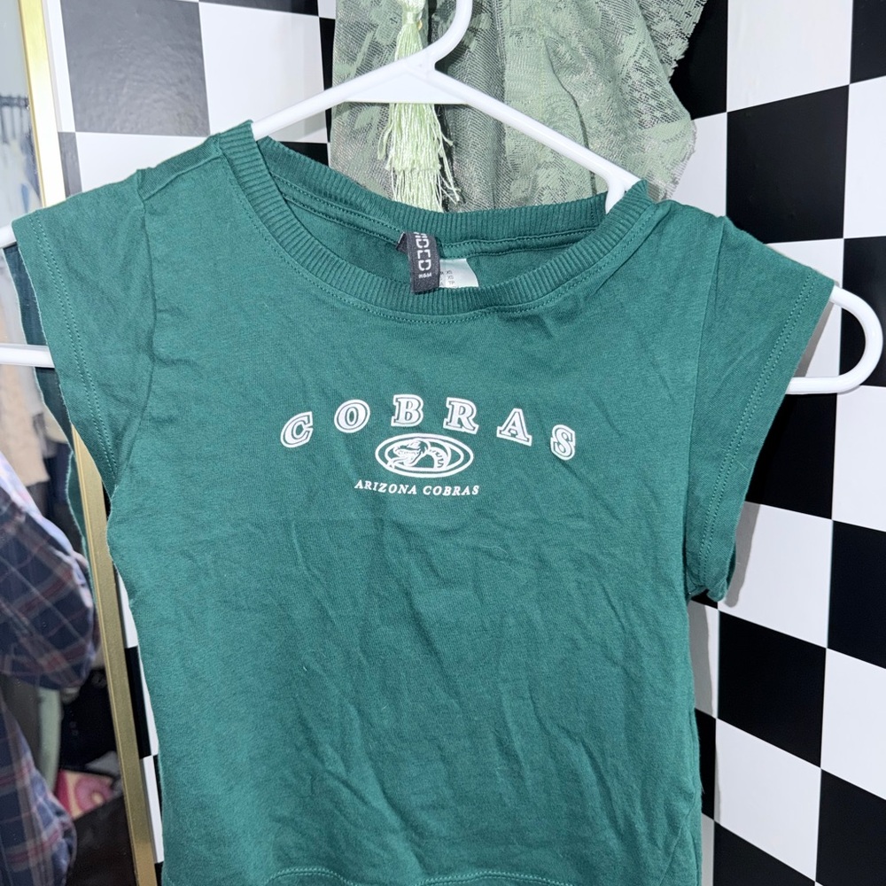 Cobras babytee Green Shirt